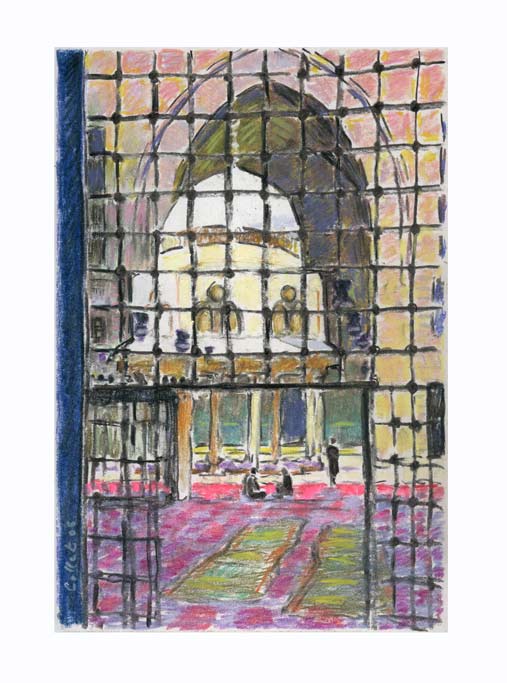 Le Caire, Mosque Sultan Hassan