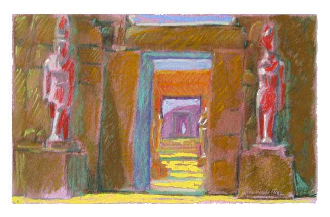 Karnak, temple Ramses III