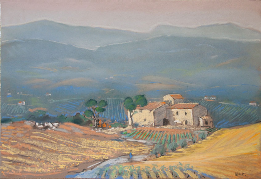 Toscane, peinture