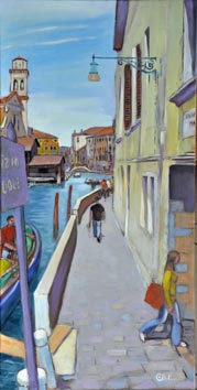 Venise, rio san Trovaso