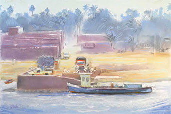 Egypte port le Nil